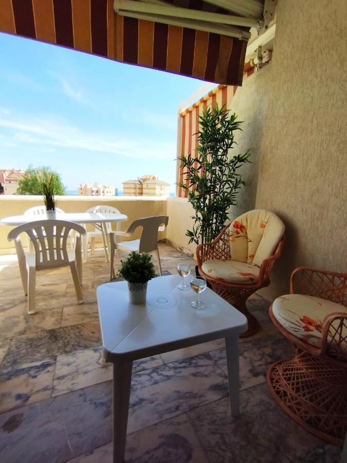 Estudio Terraza Vista Mar Parking Gratuito Piscinas Benalmadena Exterior photo